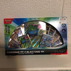 Venusaur EX & Blastoise EX Premium Collection